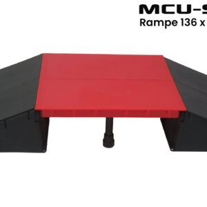 MCU-Sport Skate Rampe sæt 136 x 49,5 x 16,8 cm