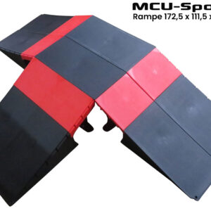 MCU-Sport Skate Rampe sæt 172,5 x 111,5 x 25,5 cm