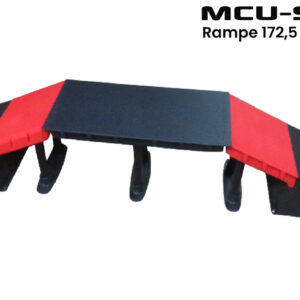 MCU-Sport Skate Rampe sæt 172,5 x 25 x 25,5 cm